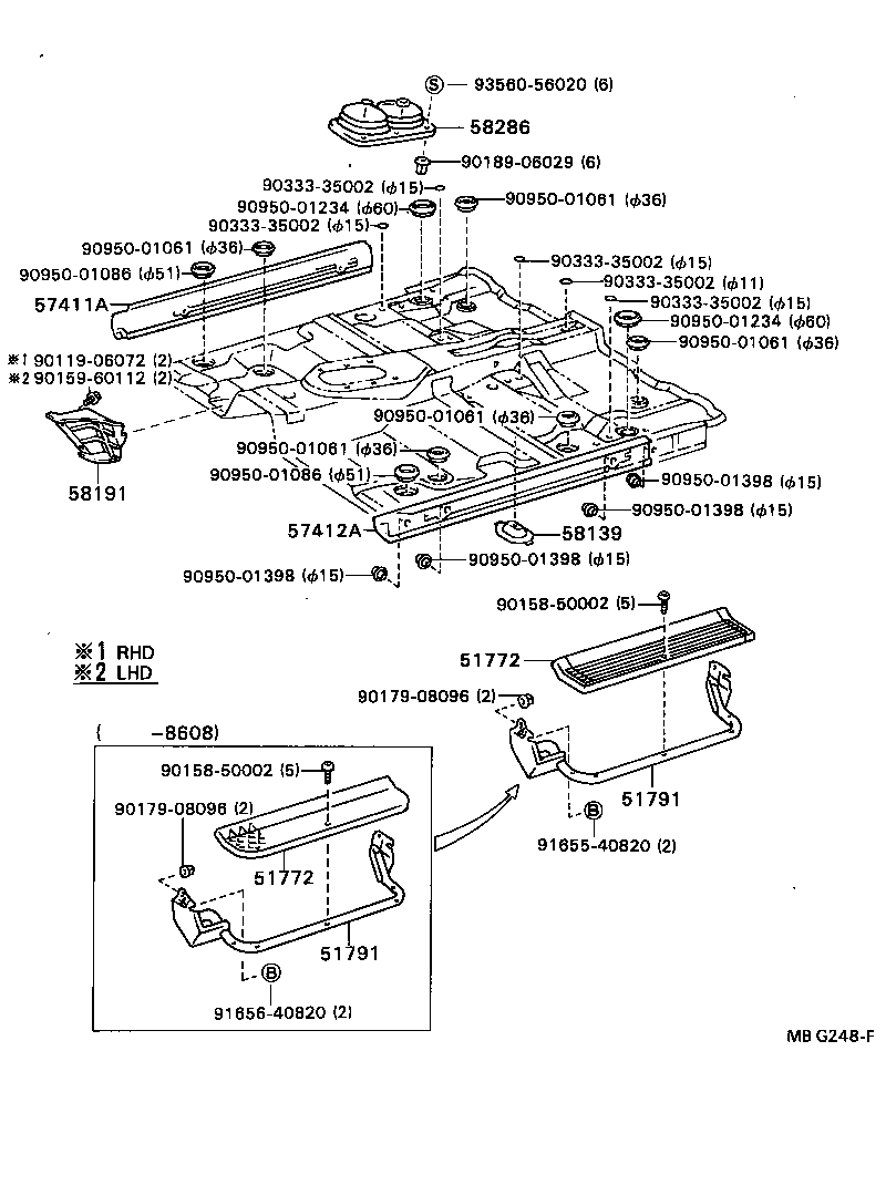 51707-89105 PLATE, STEP product image