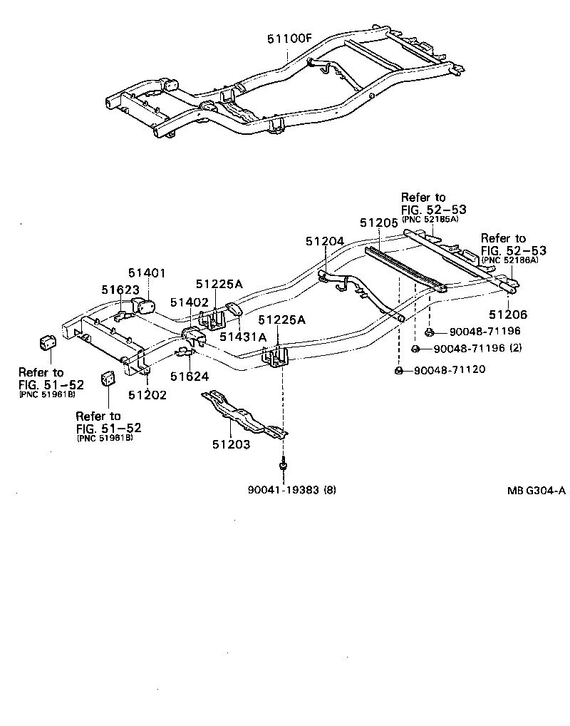 51002-87653 FRAME SUB-ASSY product image