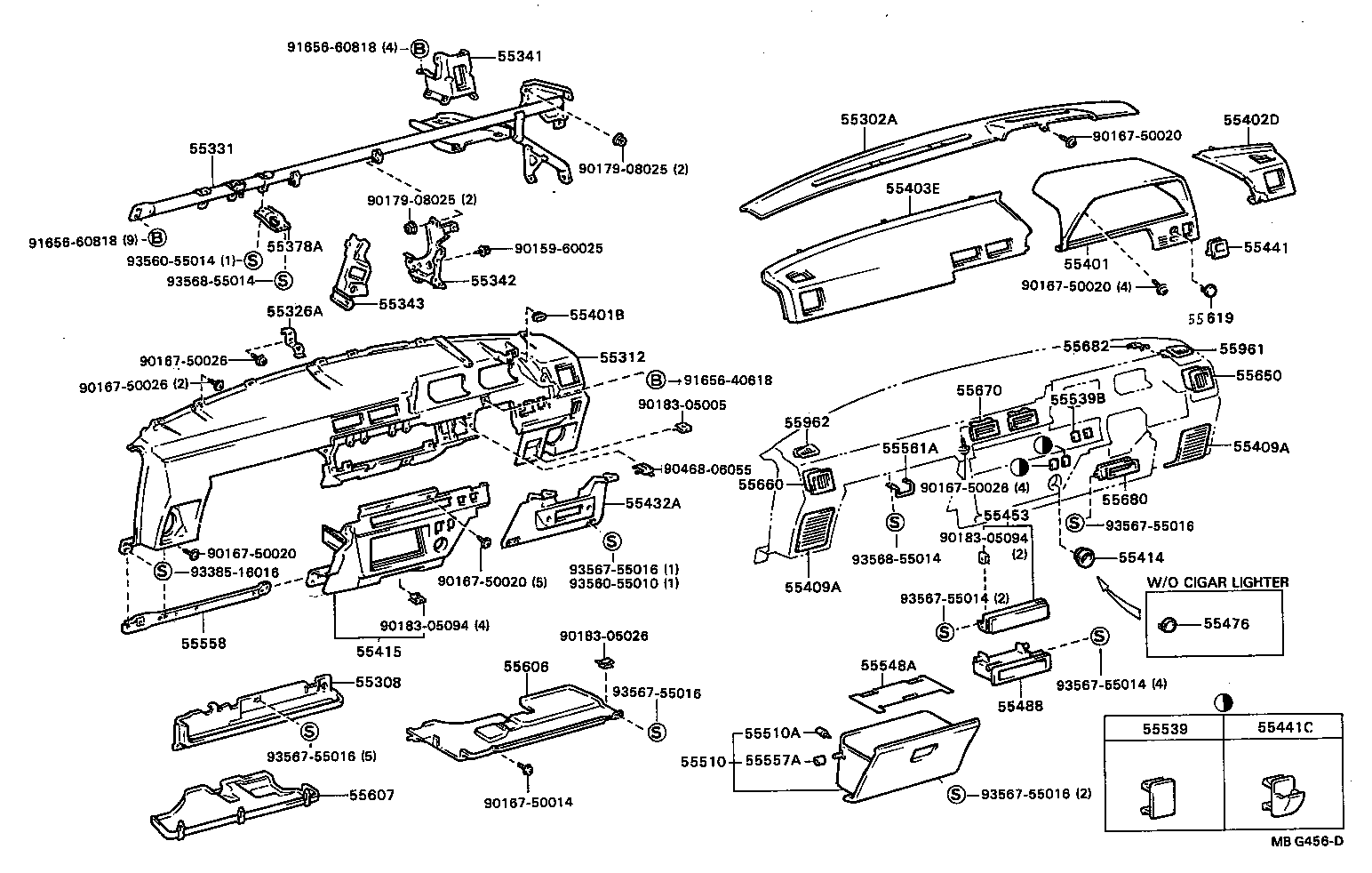 55302-20060-06 PANEL SUB-ASSY, INSTRUMENT, UPPER product image