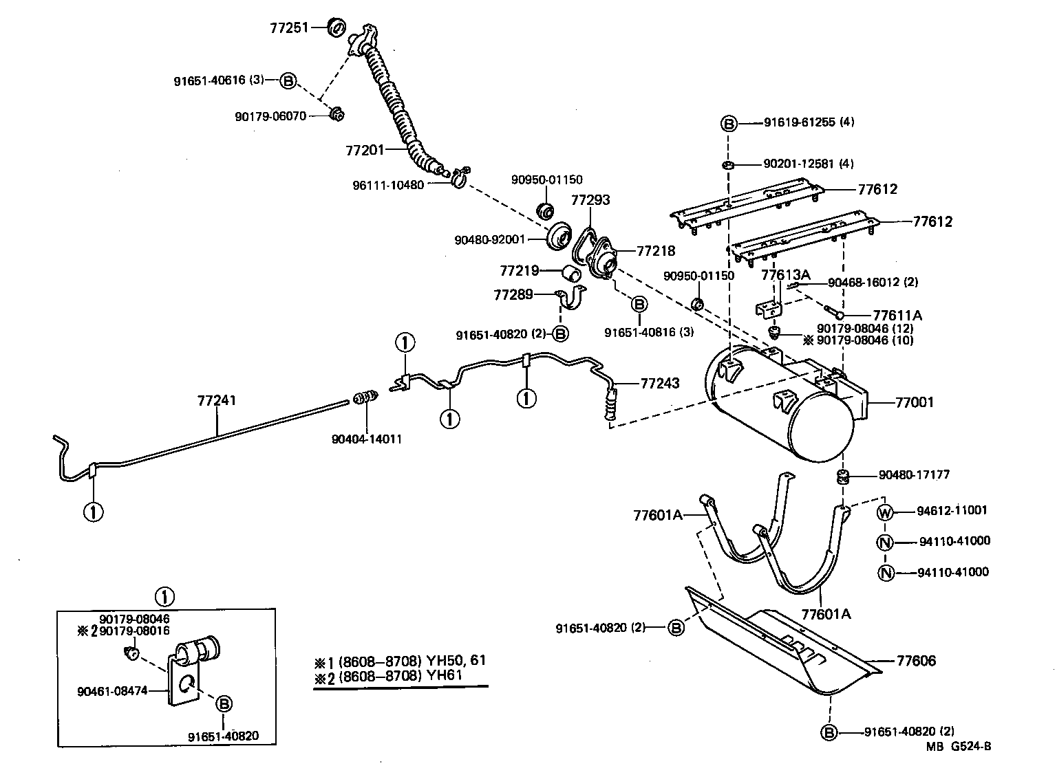 77100-26906 TANK ASSY, FUEL product image