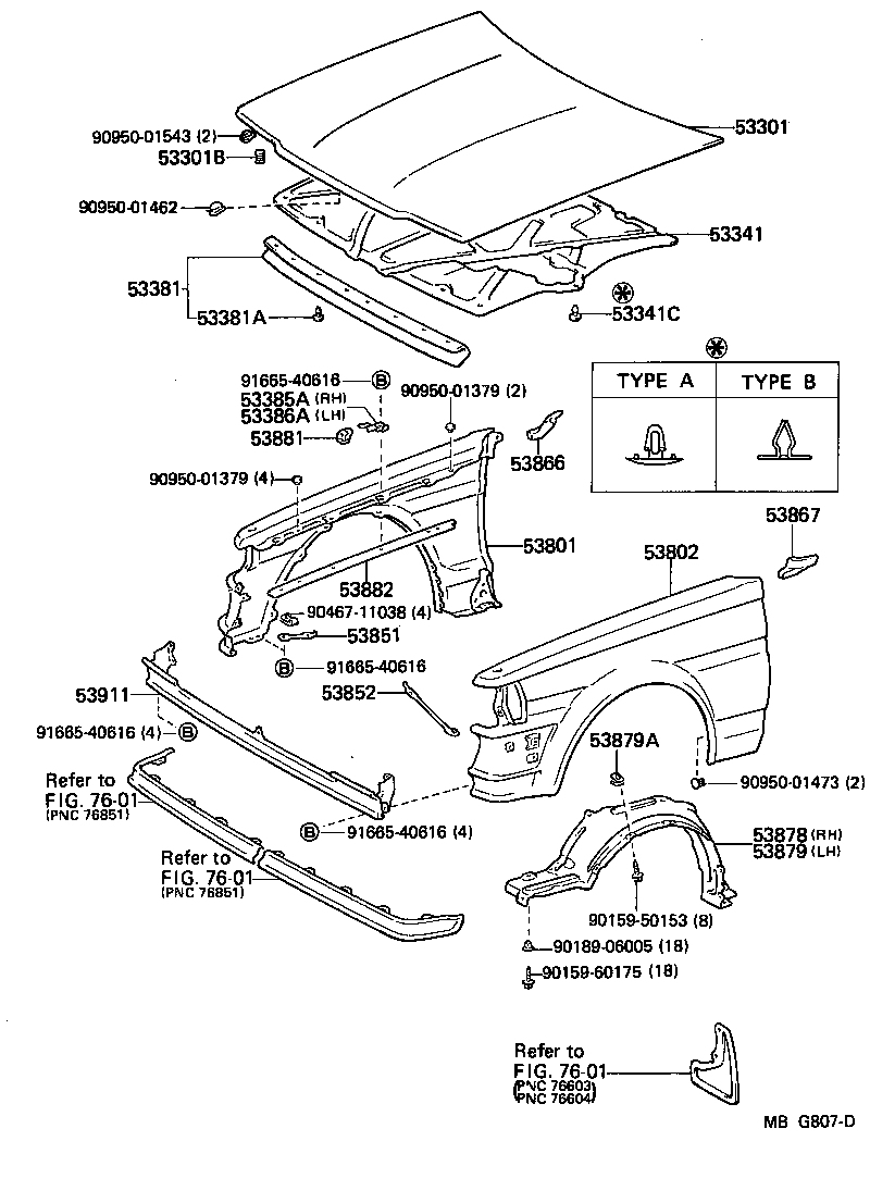 53802-2A030 FENDER SUB-ASSY, FRONT LH product image