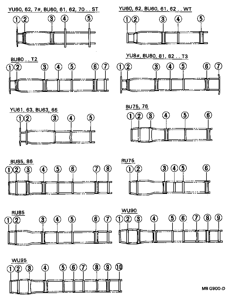 51205-36100 CROSSMEMBER SUB-ASSY, FRAME, NO.4 product image