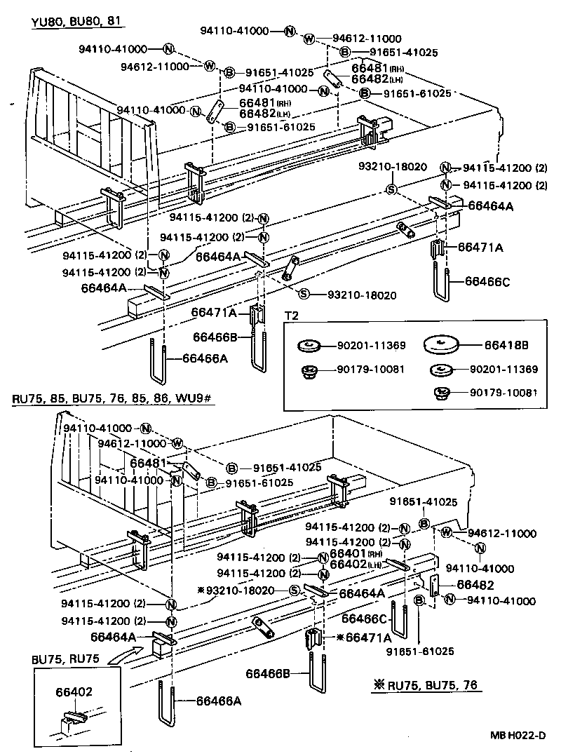 65128-95400 SHIM, MOUNTING, NO.4 product image