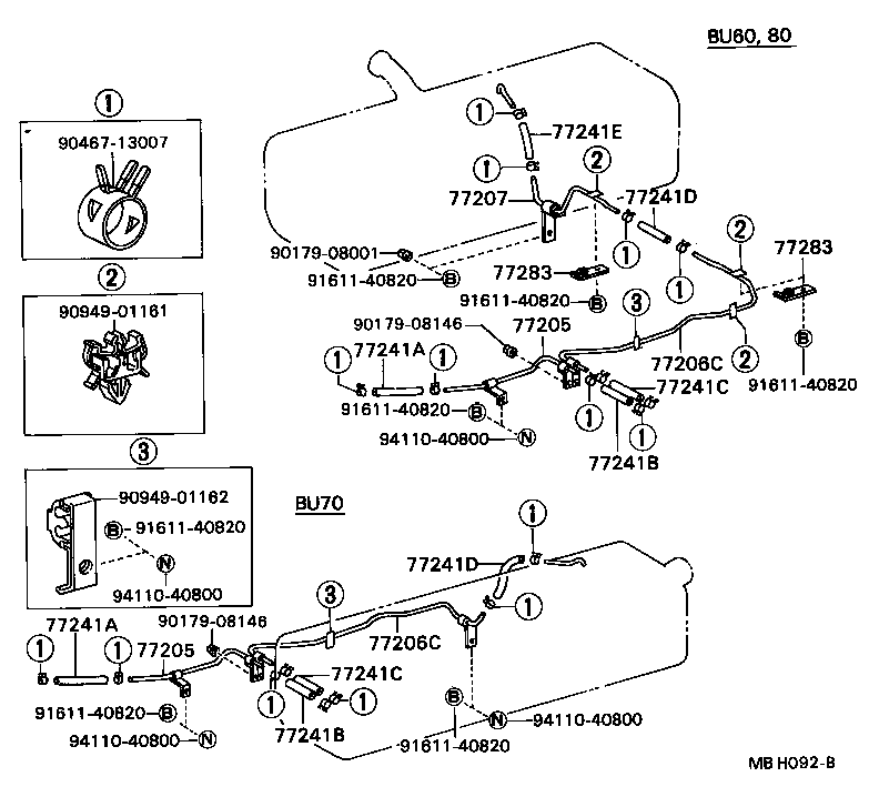 77001-36740 TANK ASSY, FUEL product image