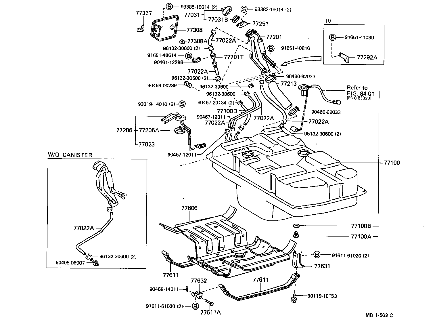77100-60280 TANK ASSY, FUEL product image
