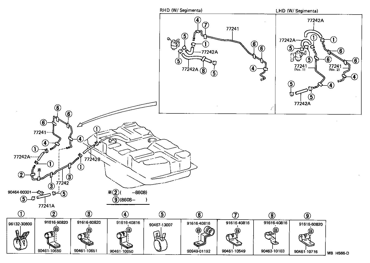 77100-60280 TANK ASSY, FUEL product image