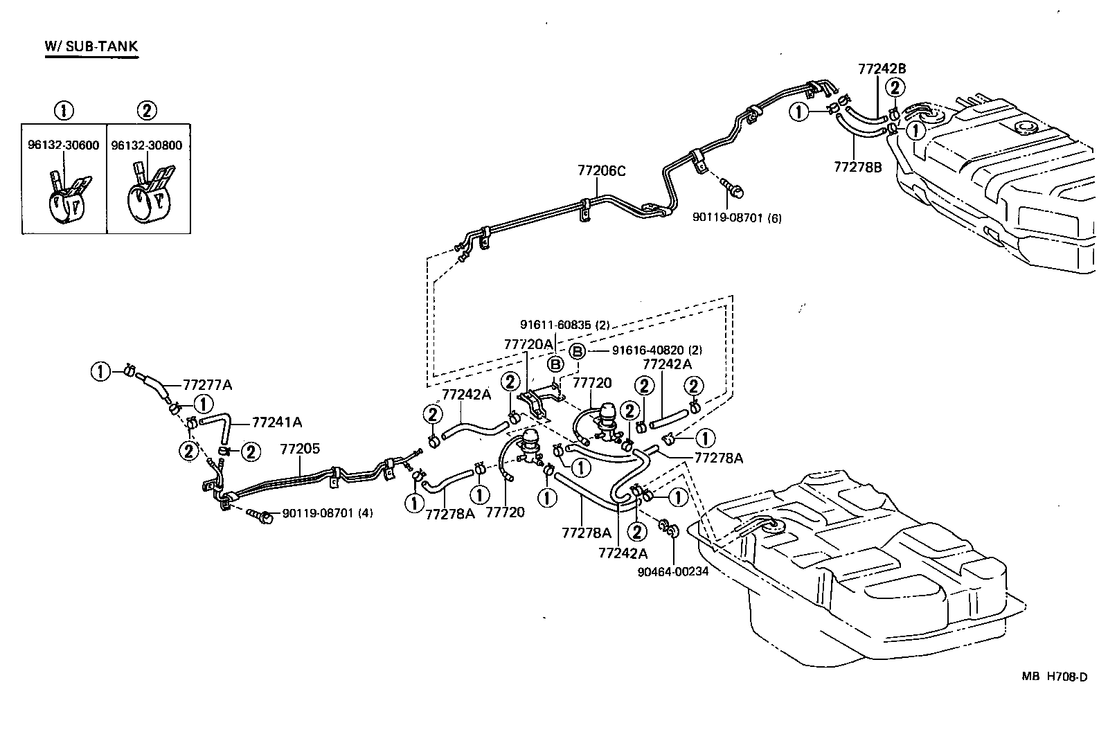 77100-60280 TANK ASSY, FUEL product image
