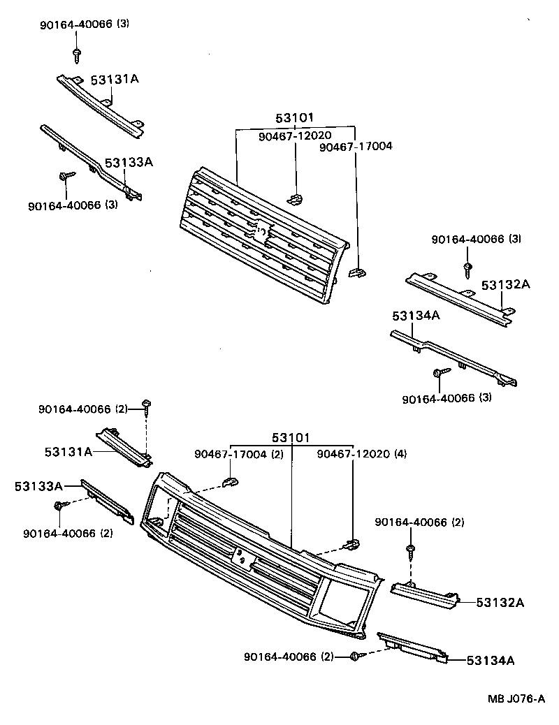 53131-22280 DOOR, HEADLAMP, RH product image