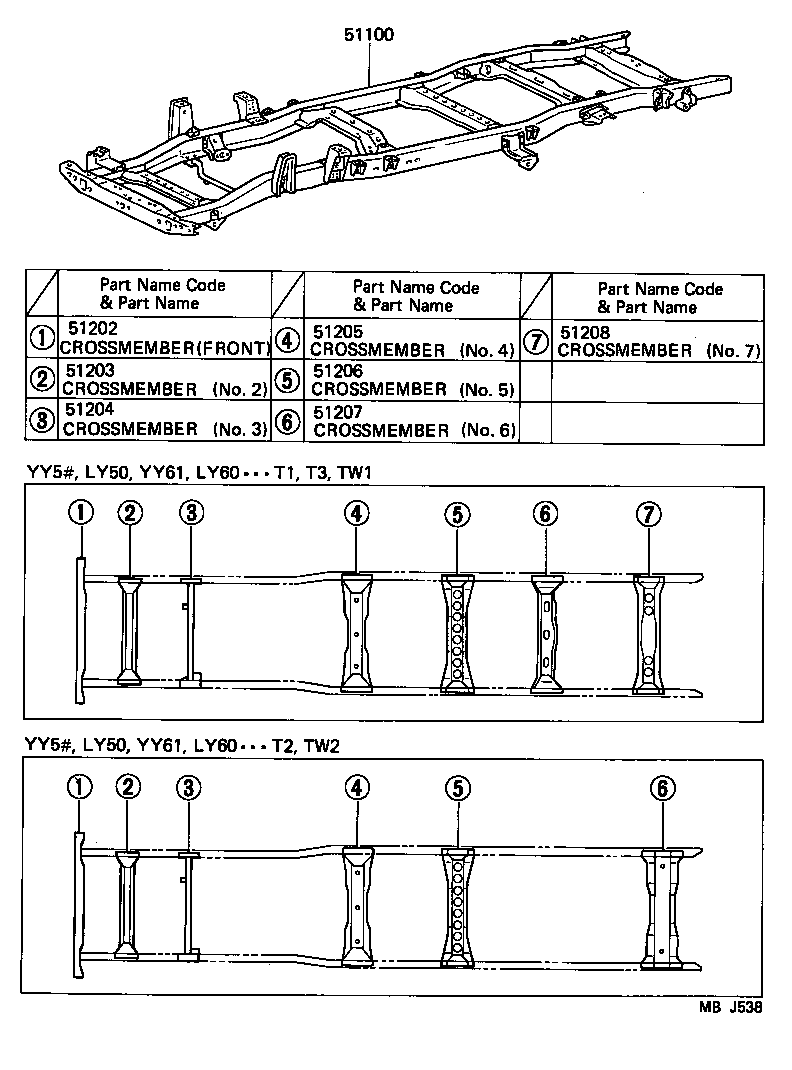 51002-25480 FRAME ASSY product image