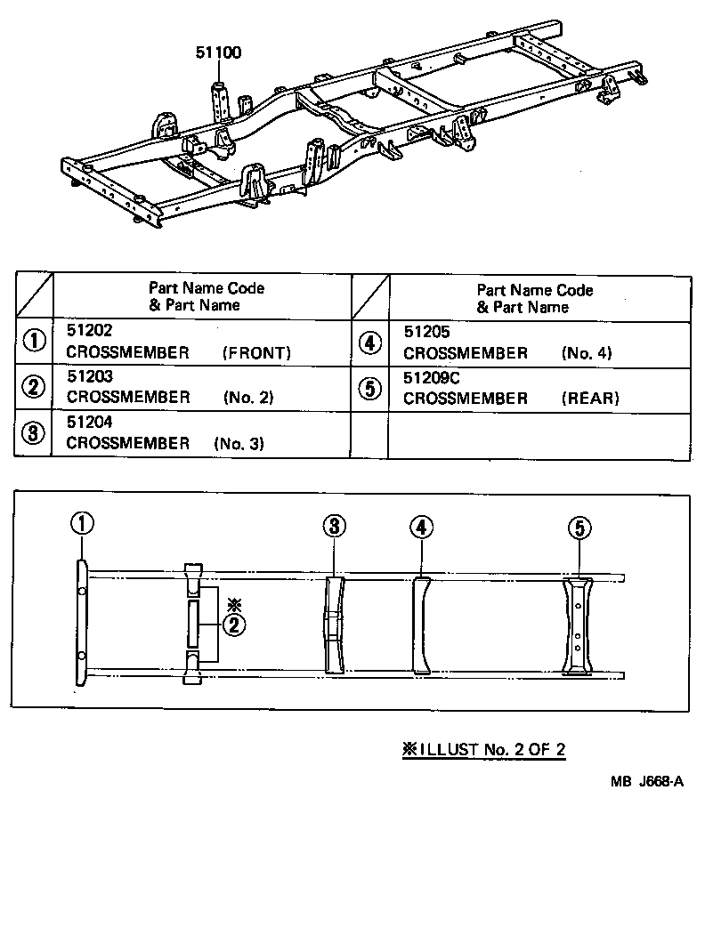 51001-26290 FRAME ASSY product image
