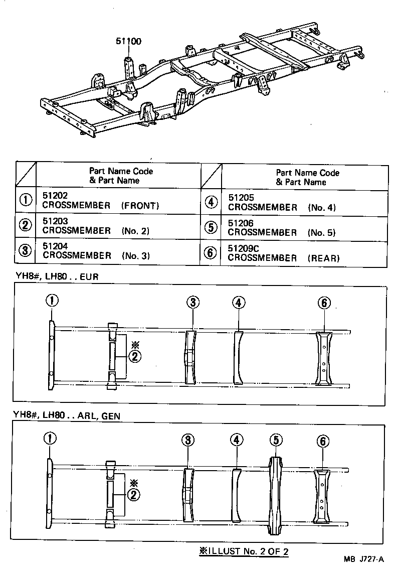 51001-26430 FRAME ASSY product image