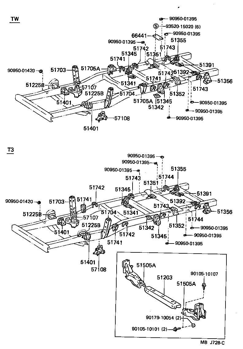 51001-26430 FRAME ASSY product image