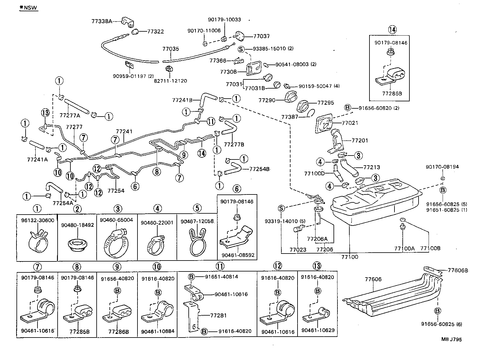 77100-35481 TANK ASSY, FUEL product image