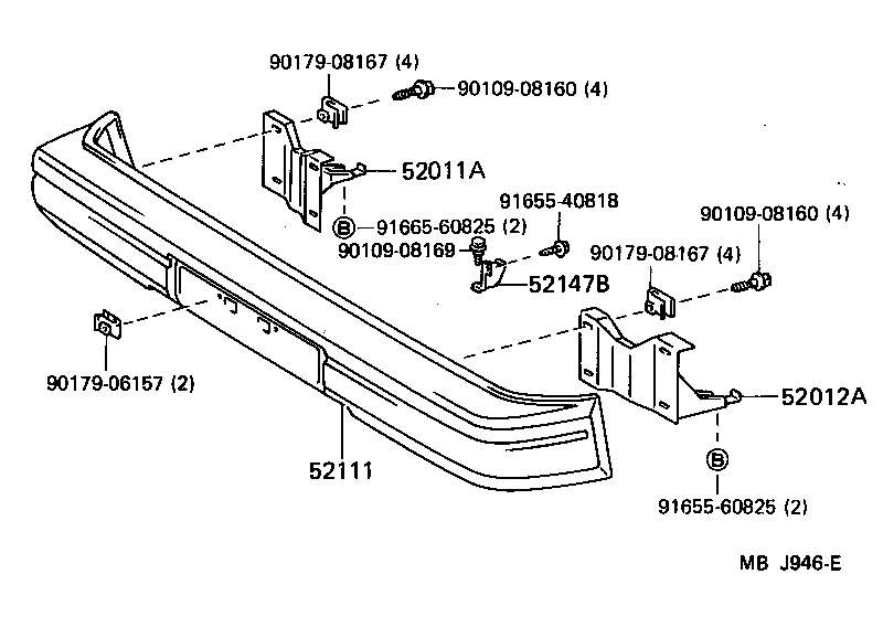 52111-95715 BUMPER ASSY, FRONT product image