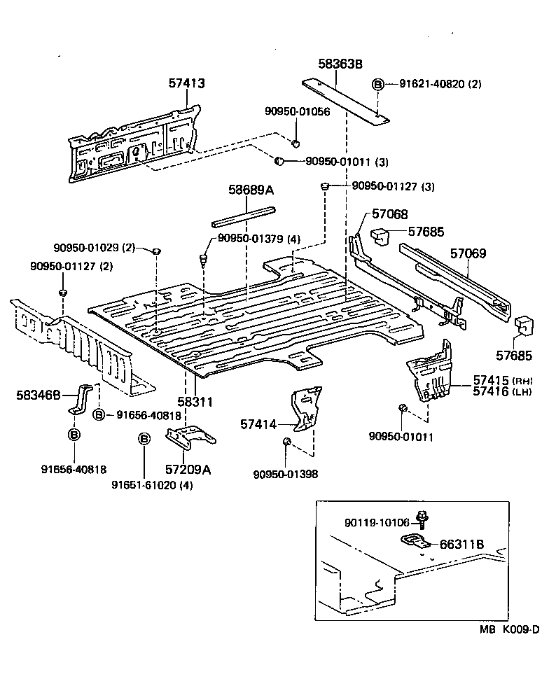 51730-95701 STEP ASSY, FRONT, RH product image