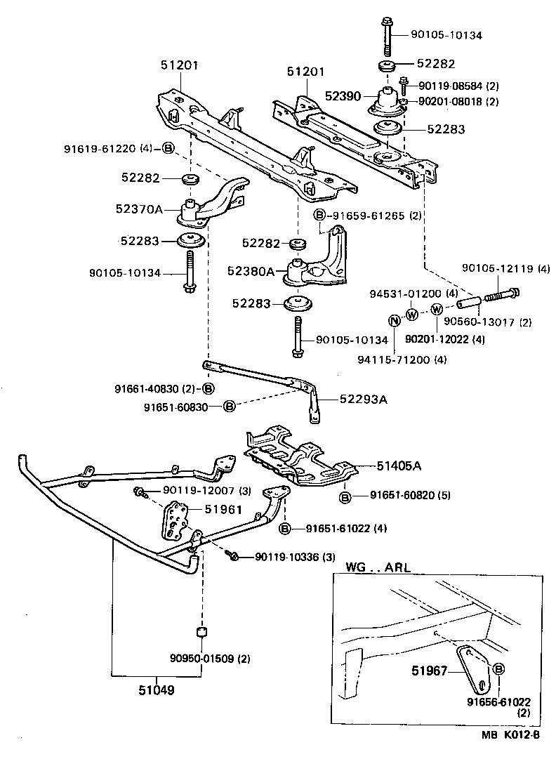 51405-95704 COVER SUB-ASSY, ENGINE UNDER, NO.1 product image