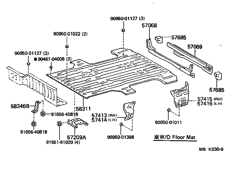 51740-95703 STEP ASSY, FRONT, LH product image