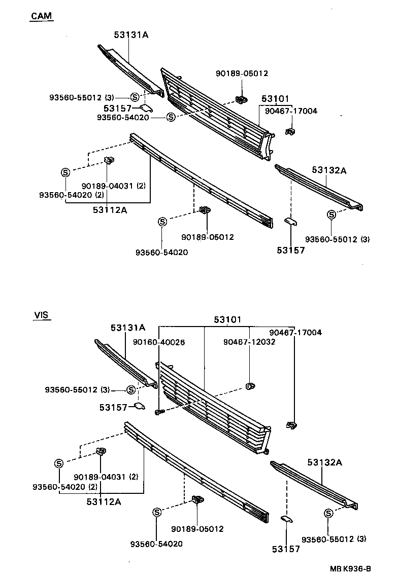 53131-32080 DOOR, HEADLAMP, RH product image