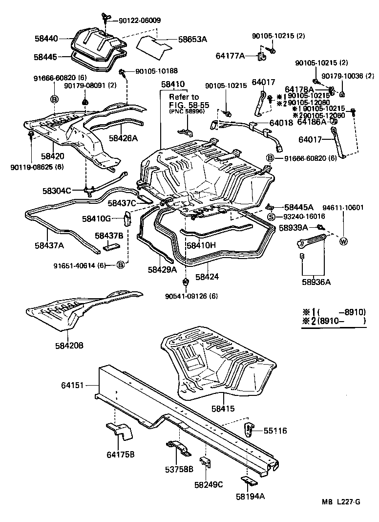 53758-27010 BRACKET, IGNITION COIL MOUNTING product image