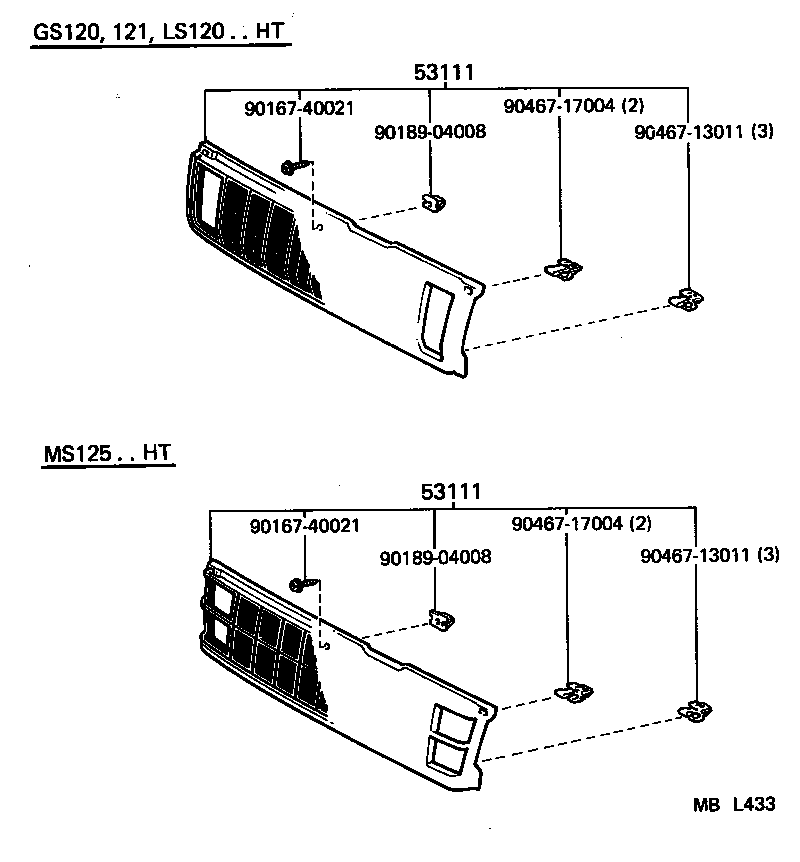 53131-30210 DOOR, HEADLAMP, RH product image