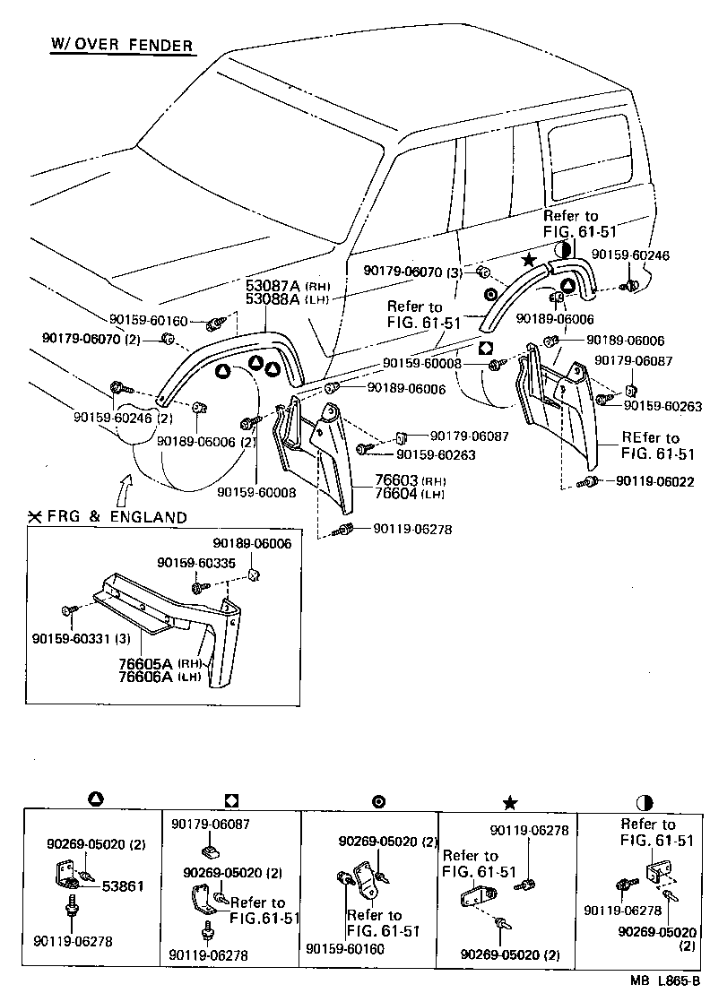 53802-90G07 FENDER SUB-ASSY, FRONT LH product image