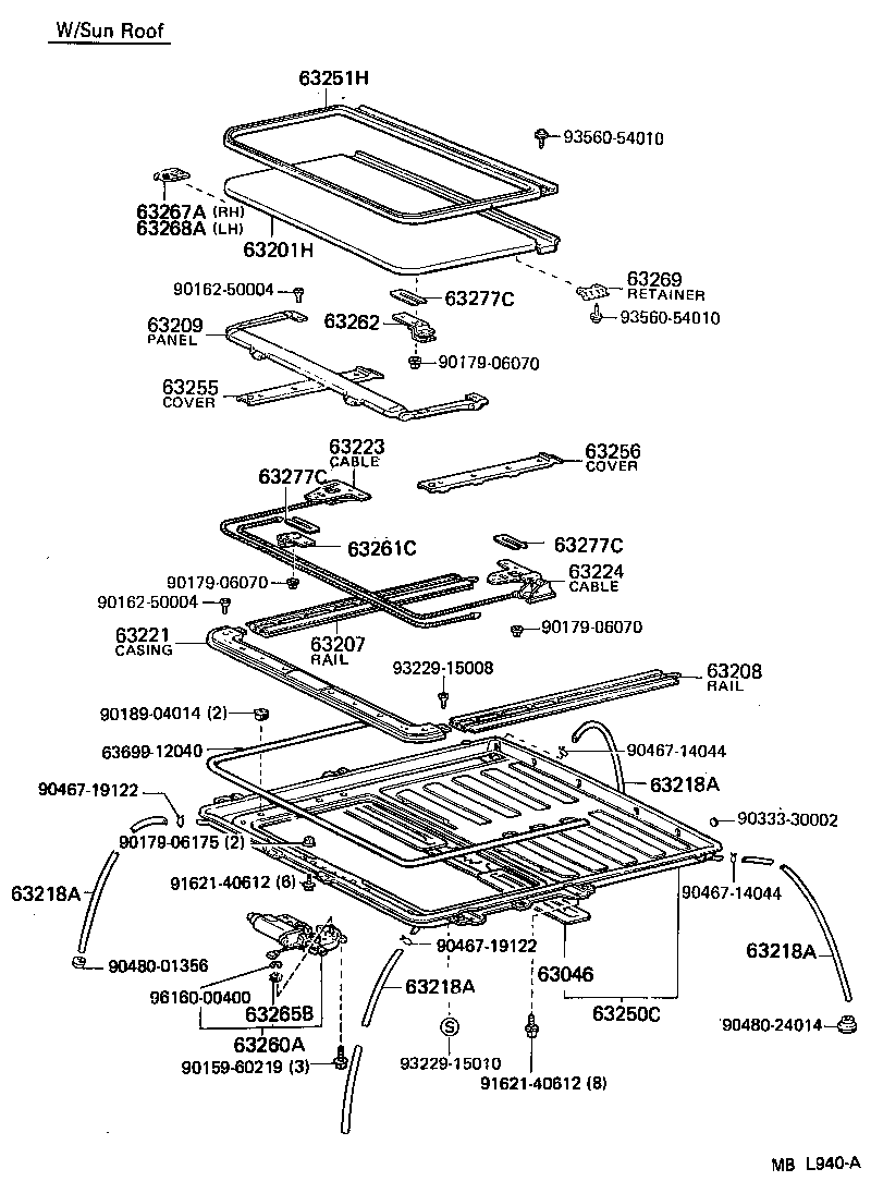 63045-90A03 REINFORCEMENT, ROOF PANEL, NO.3 product image
