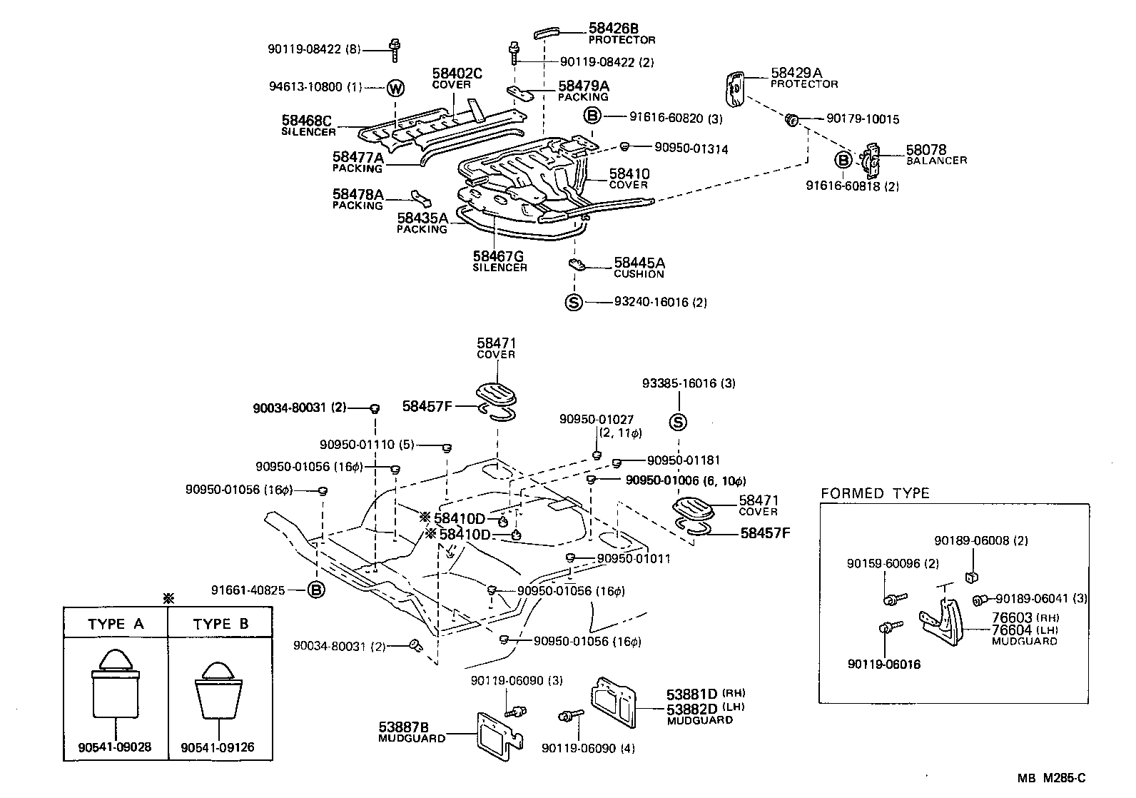 57102-95J41 MEMBER SUB-ASSY, FRONT SIDE, LH product image