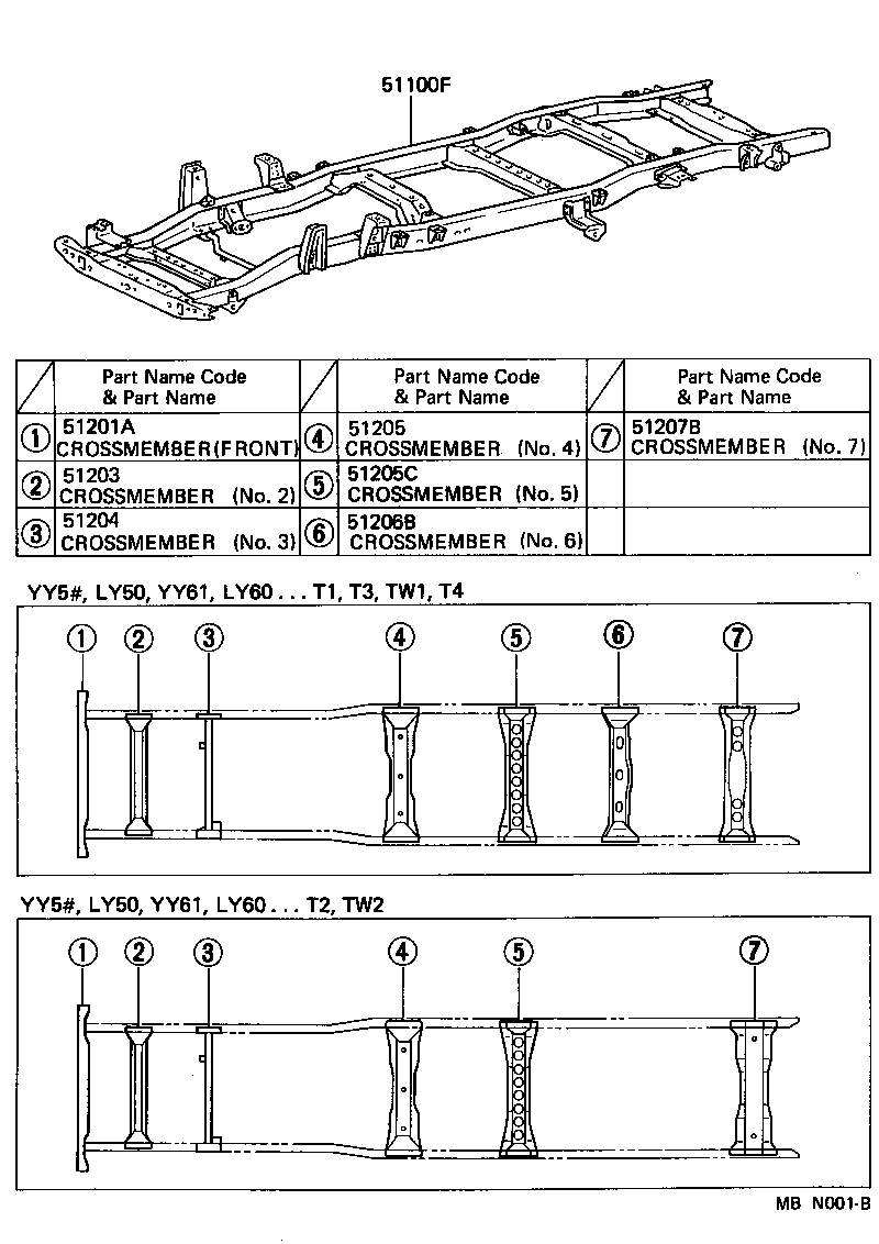 51002-25640 FRAME SUB-ASSY product image