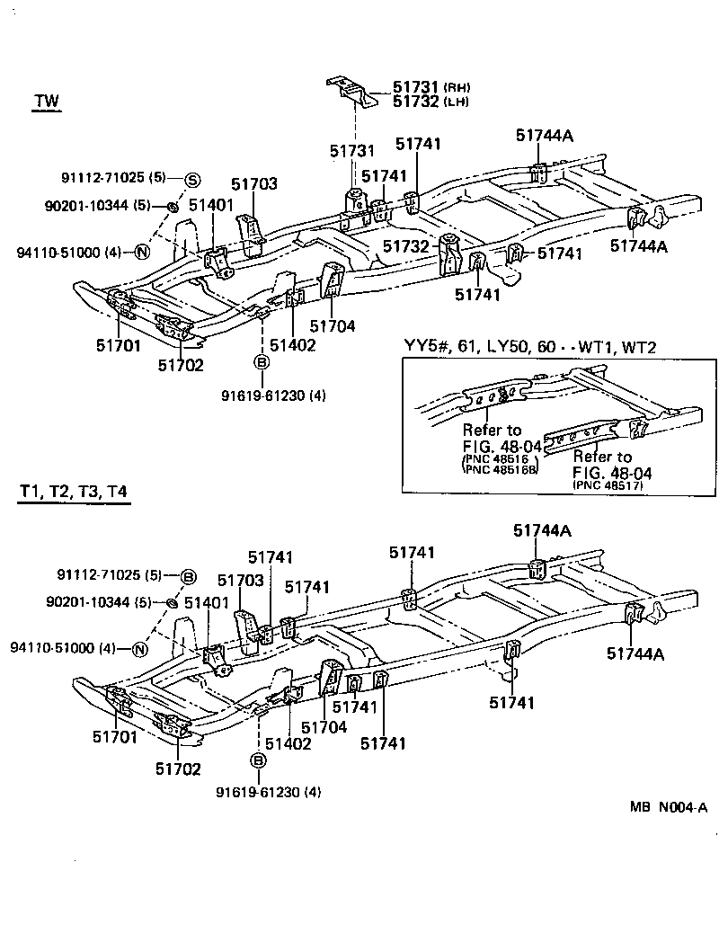 51002-25640 FRAME SUB-ASSY product image