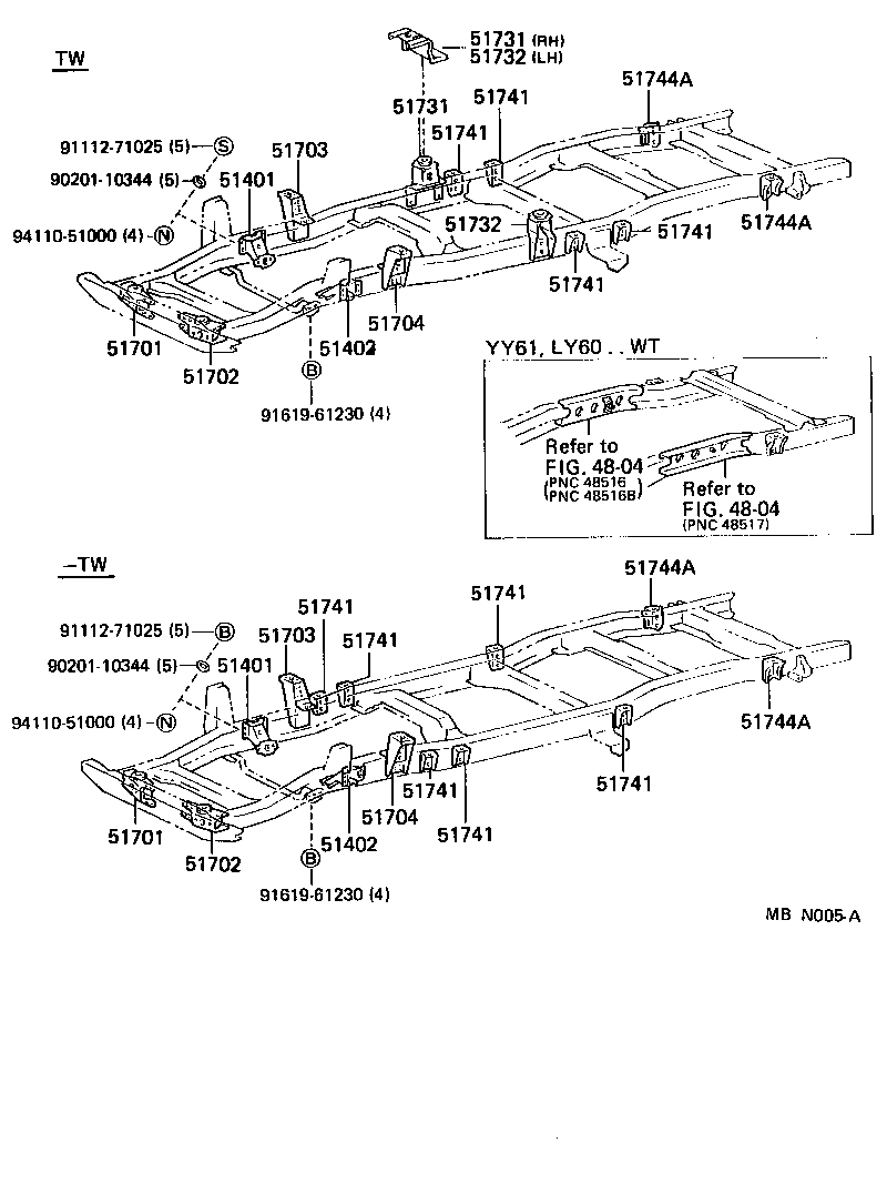 51002-25670 FRAME SUB-ASSY product image