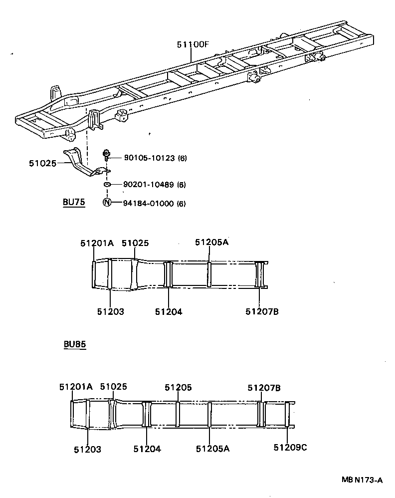 51002-3B460 FRAME SUB-ASSY product image