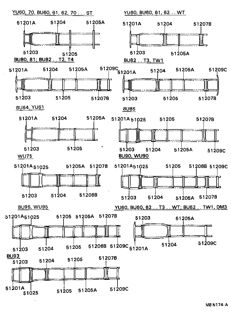 51002-3B490 FRAME SUB-ASSY product image