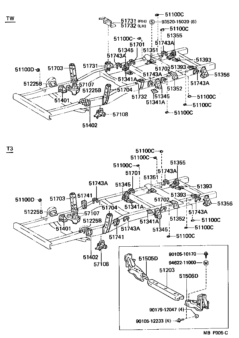 51001-26411 FRAME SUB-ASSY product image