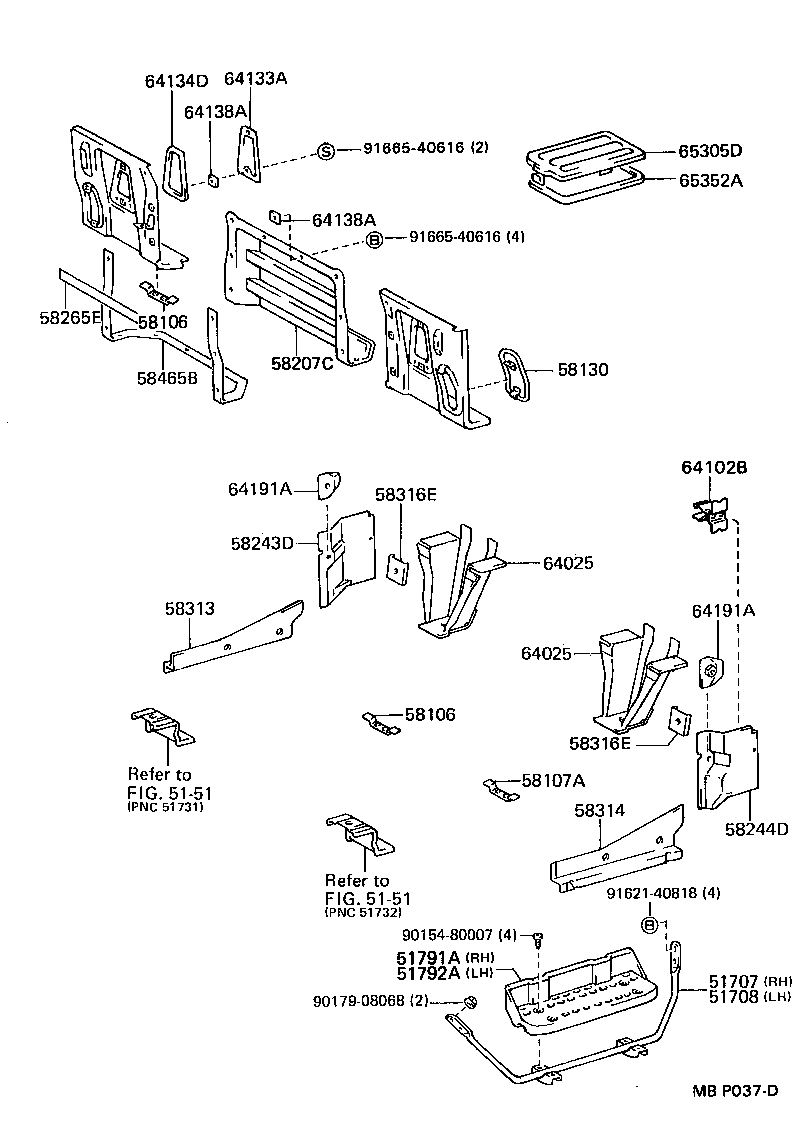 58308-95400 STEP SUB-ASSY, LH product image