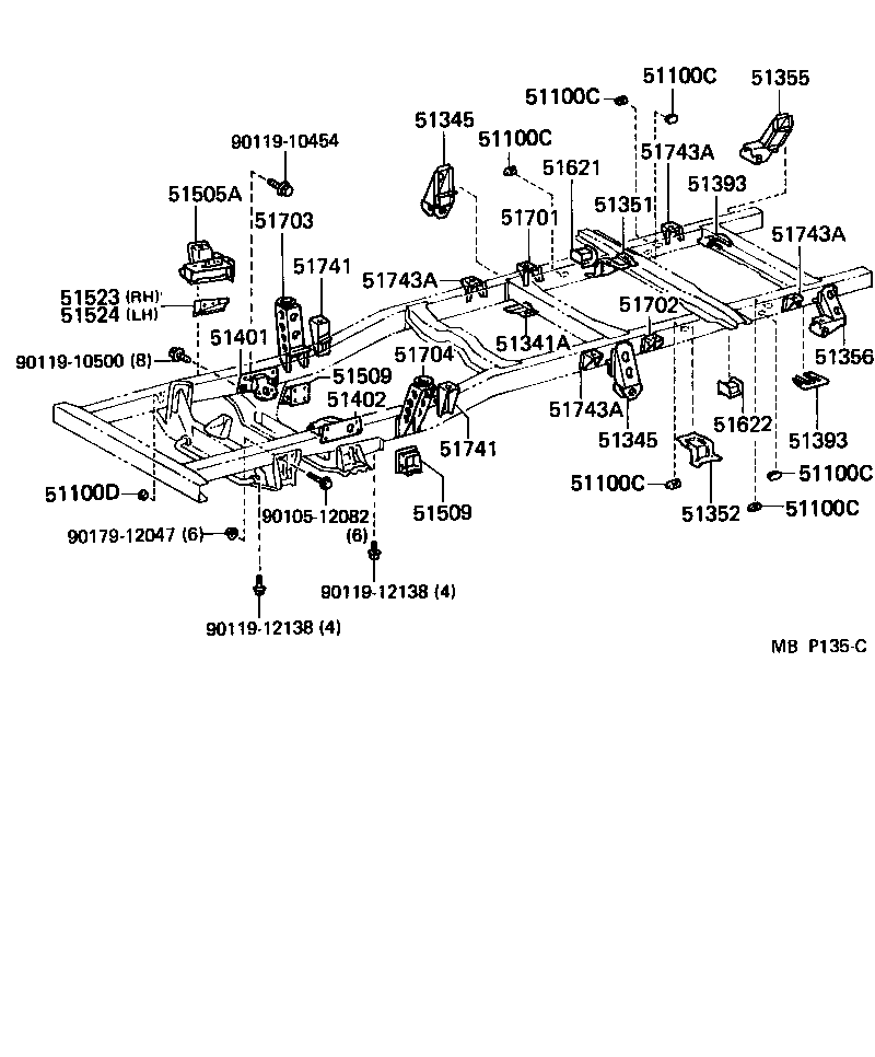 51001-26372 FRAME SUB-ASSY product image