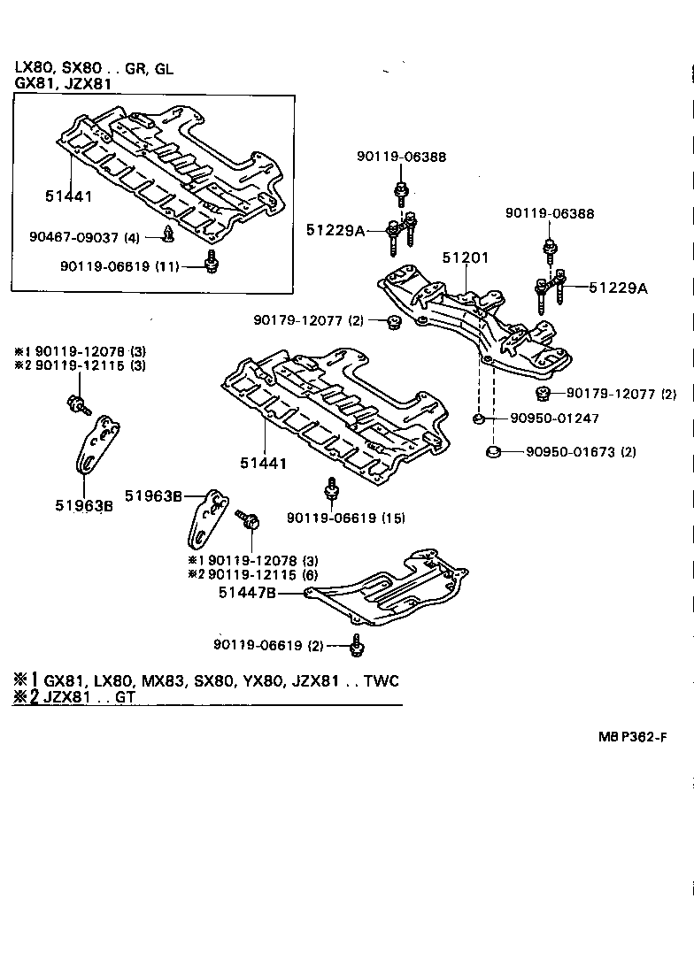51441-22170 COVER, ENGINE UNDER, NO.1 product image