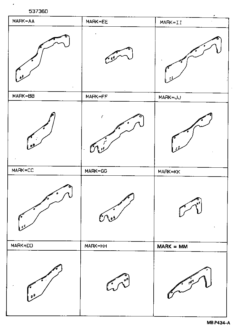 53707-89102 EXTENSION, FRONT FENDER APRON, FRONT RH product image