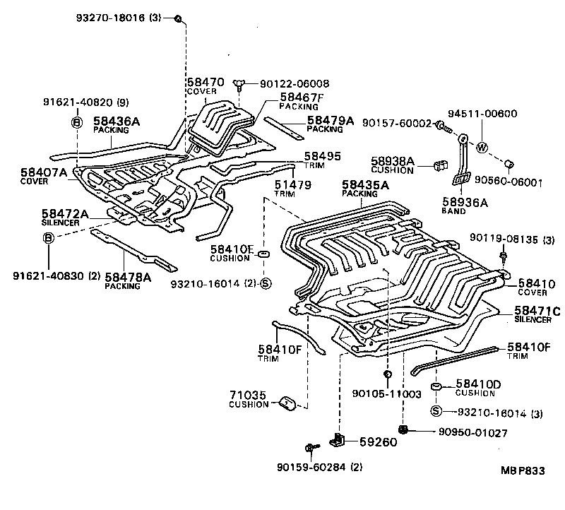 57102-95D08 MEMBER SUB-ASSY, FRONT SIDE, LH product image