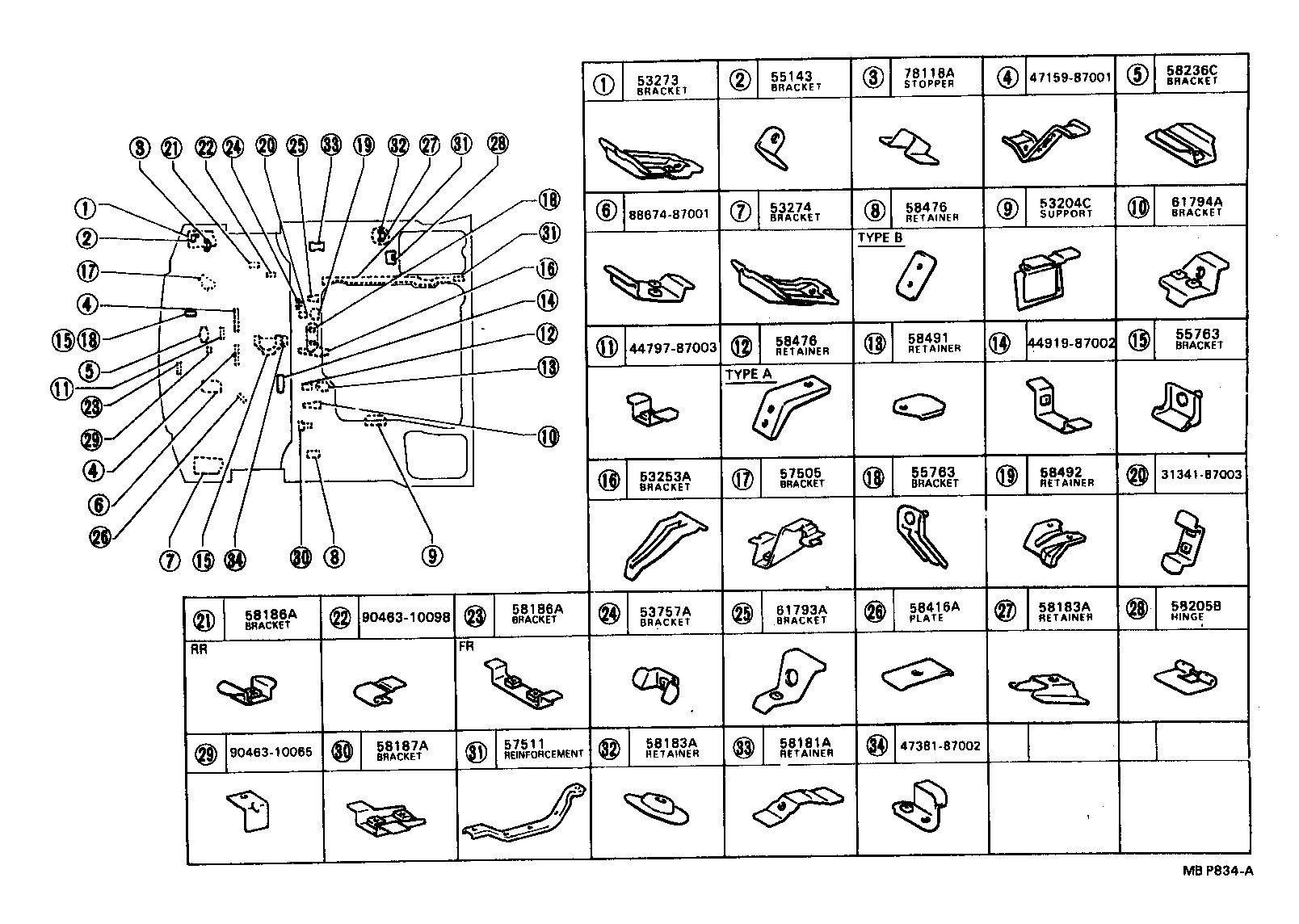 57102-95D05 MEMBER SUB-ASSY, FRONT SIDE, LH product image