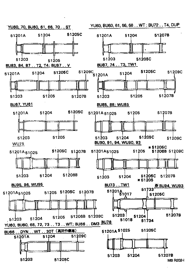 51002-3B491 FRAME SUB-ASSY product image