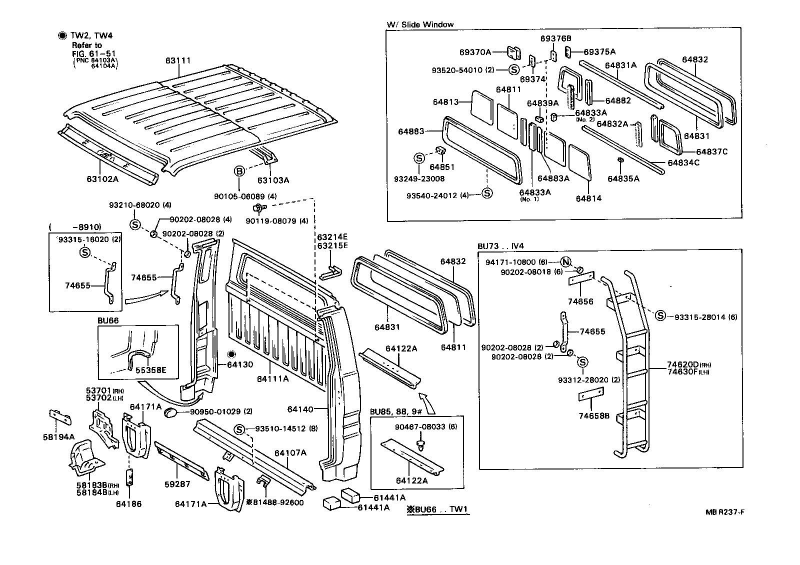 63100-37040 PANEL, ROOF product image