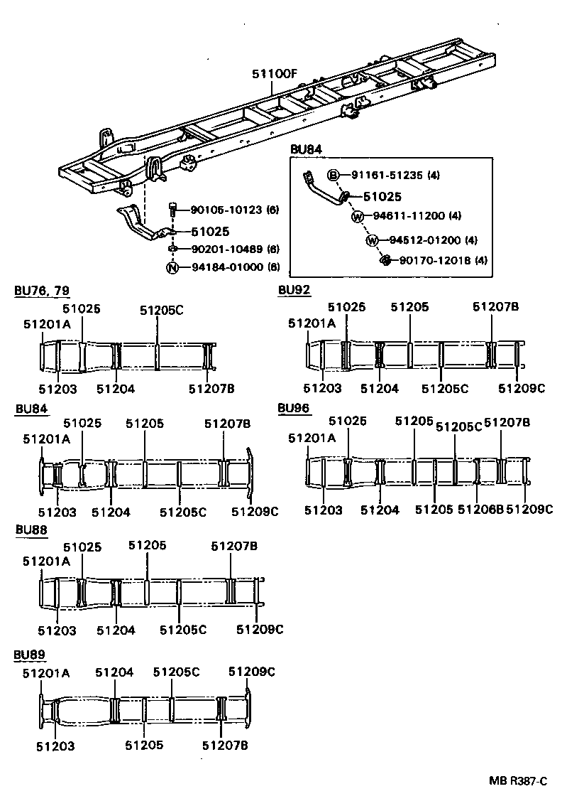51002-3B770 FRAME SUB-ASSY product image