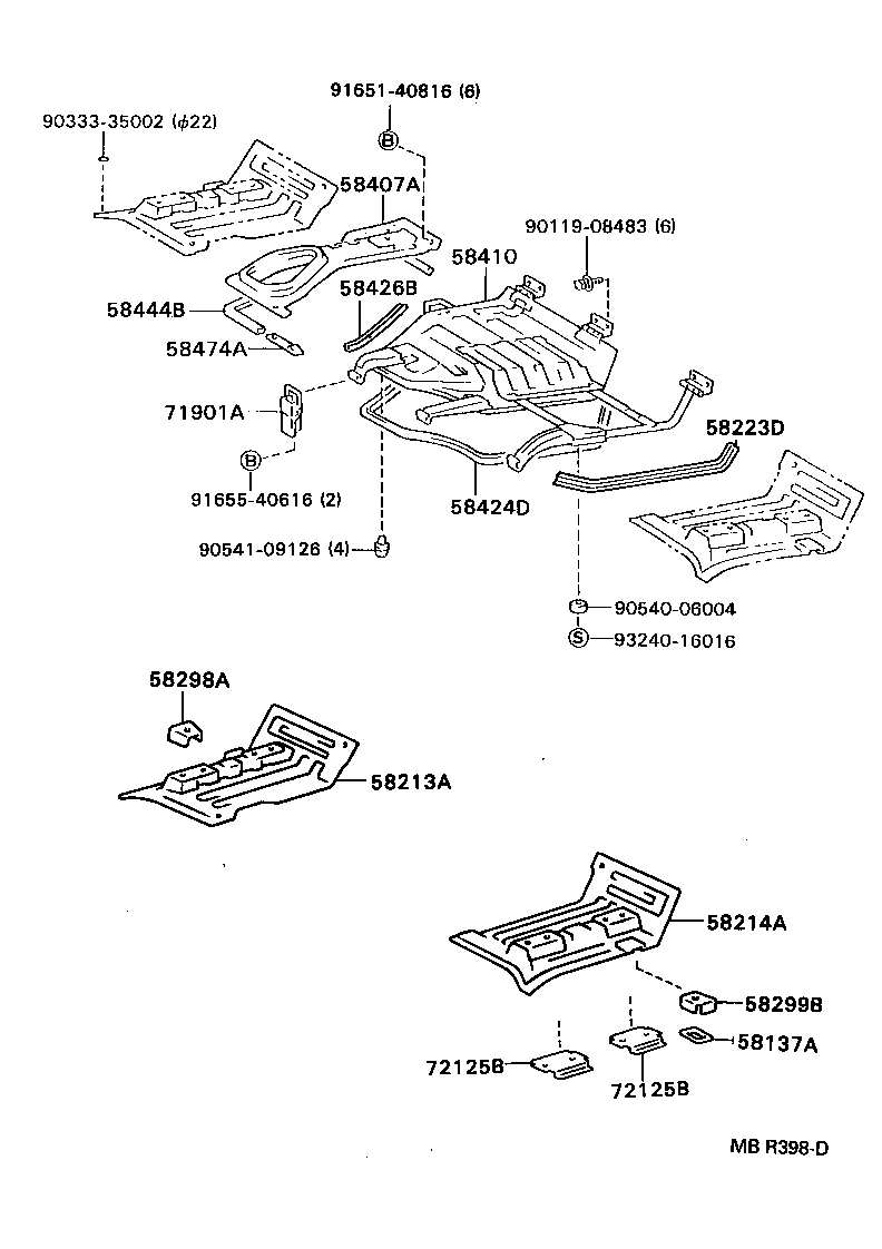 51772-95407 PLATE, STEP product image