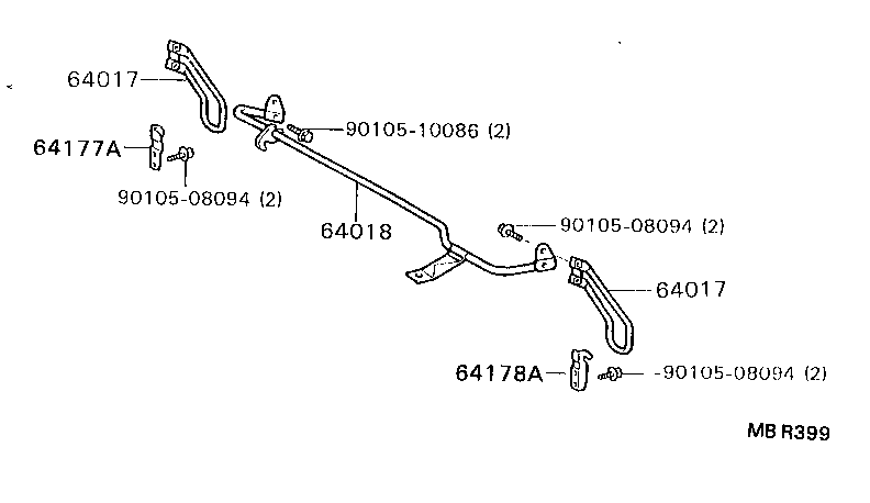 51772-95407 PLATE, STEP product image