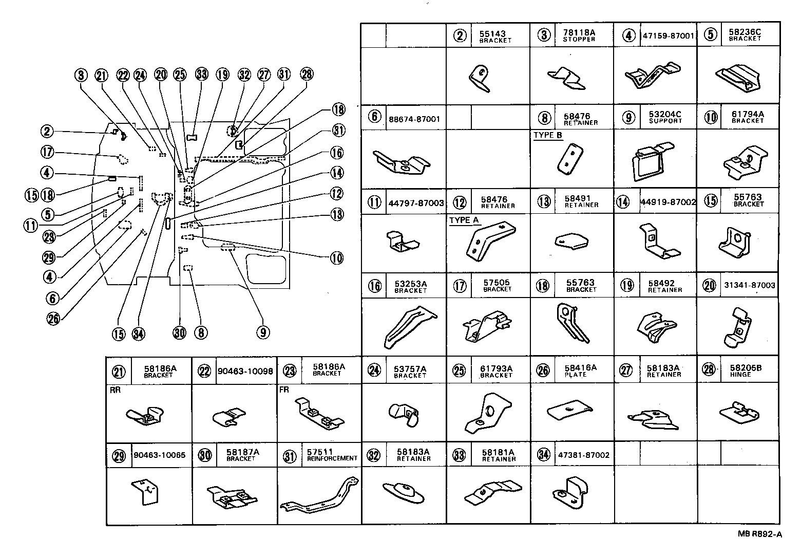 57102-95D08 MEMBER SUB-ASSY, FRONT SIDE, LH product image