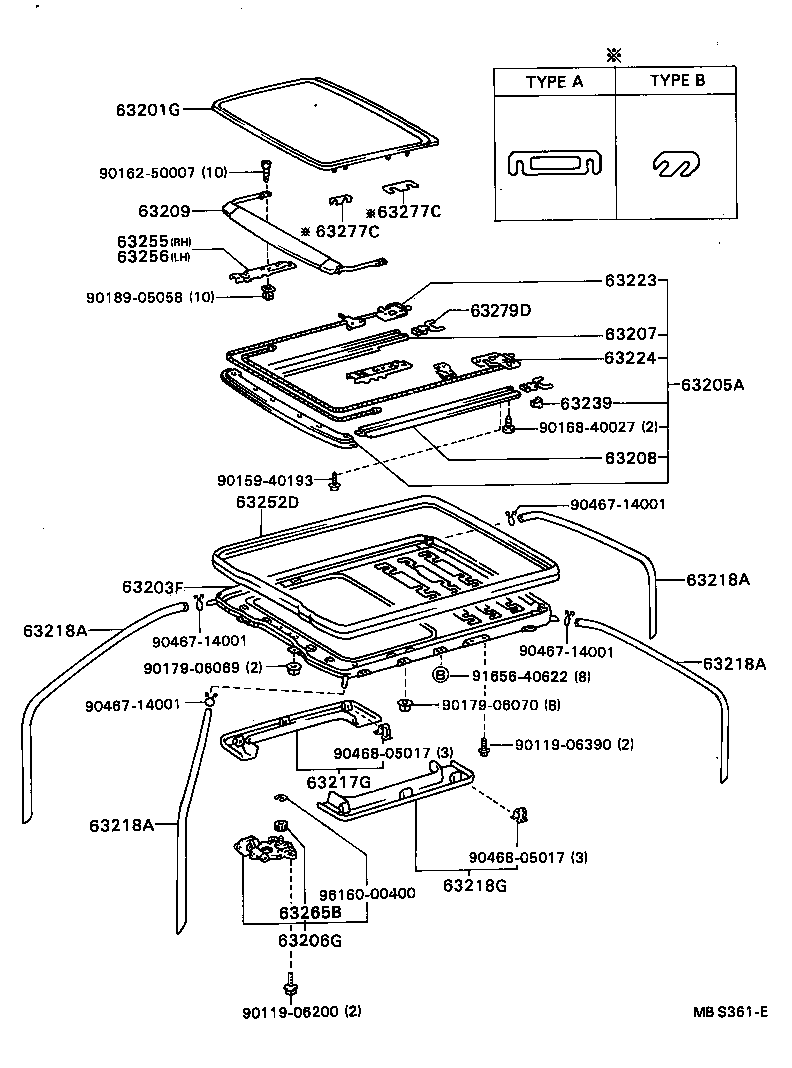 63111-35110 PANEL, ROOF product image