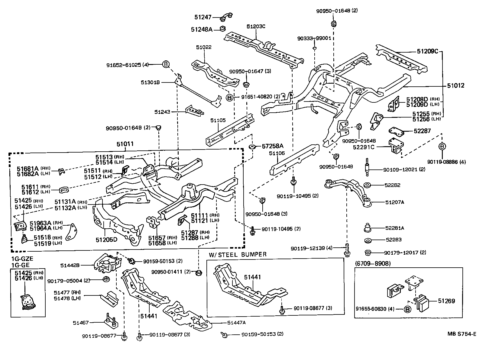 51441-30100 COVER, ENGINE UNDER, NO.1 product image