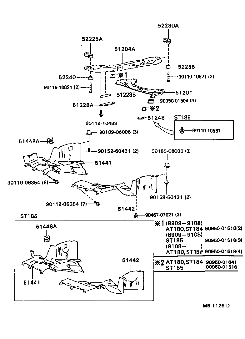 51408-20031 COVER, ENGINE UNDER, NO.1 product image