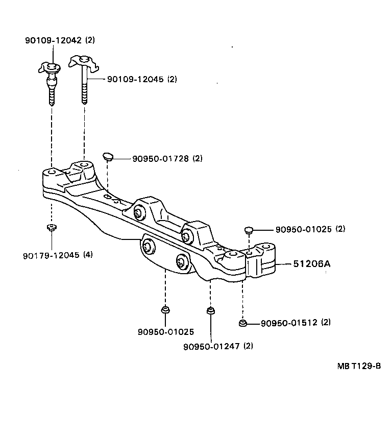 51442-20290 COVER, ENGINE UNDER, NO.2 product image