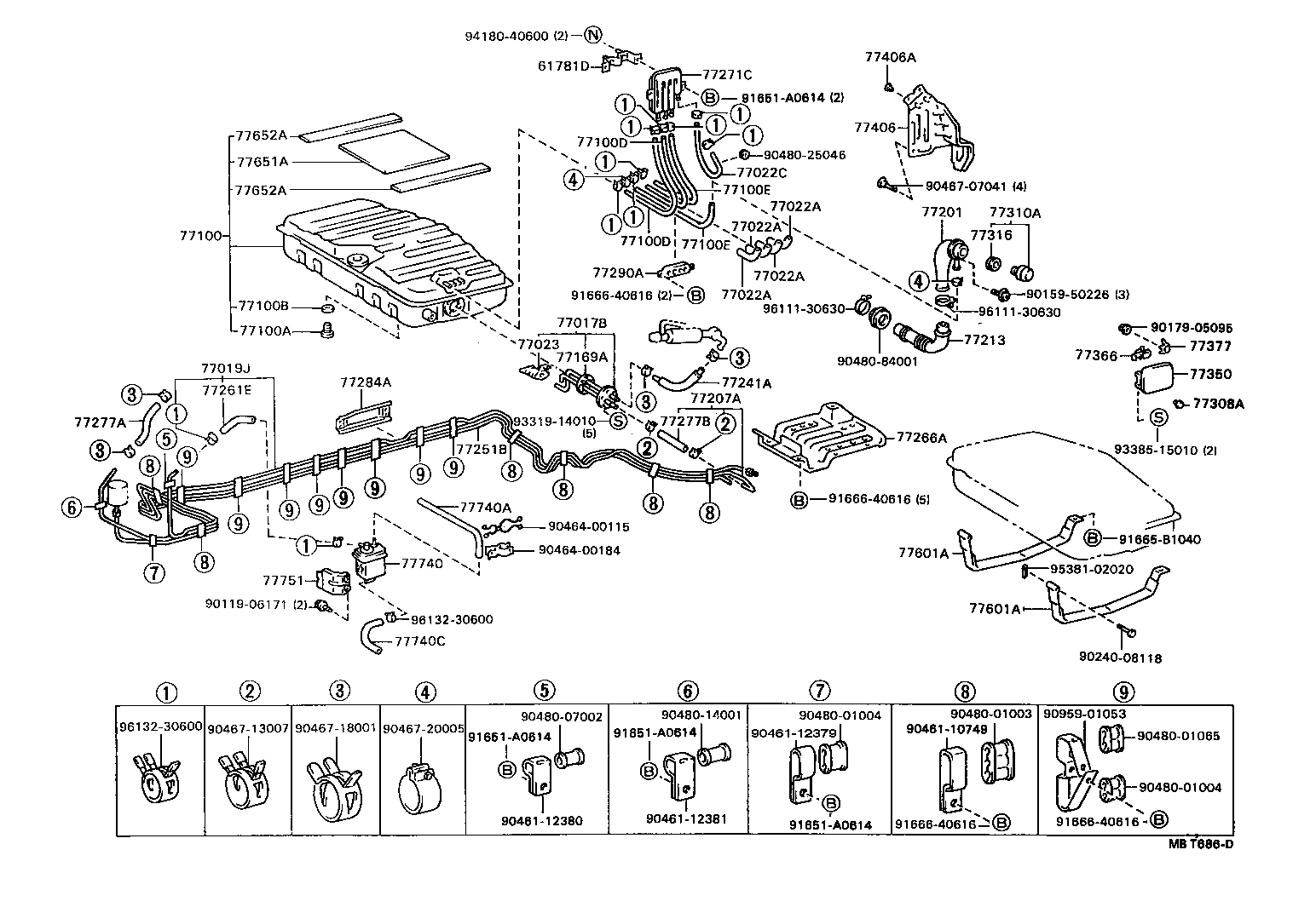 77001-40902 TANK ASSY, FUEL product image